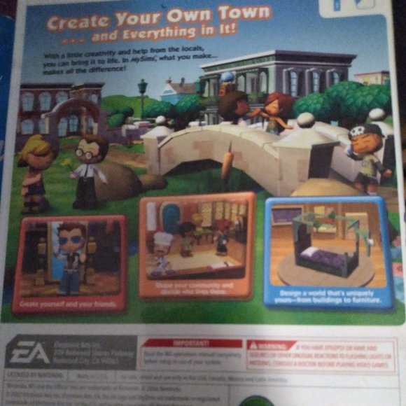 My Sims Nintendo Wii Video Game - Picture 5 of 7